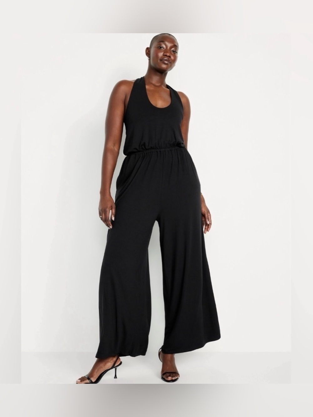NWOT | Old Navy | Cropped Wide-Leg Jumpsuit | Large